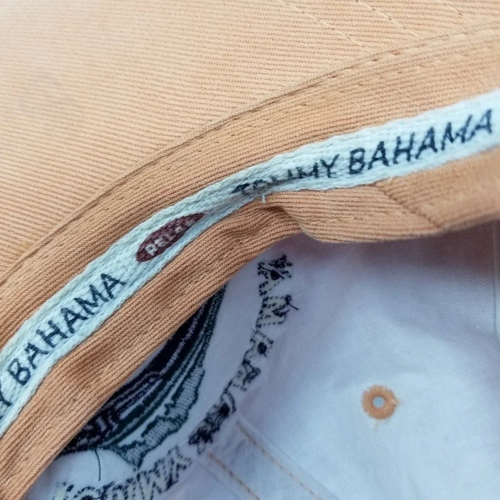 Vintage 90's Tommy Bahama Ball Cap Cotton Adjustable Guys Girls Men's‎